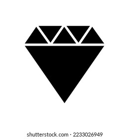 diamond vector icon in trendy flat style