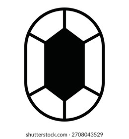 Icono del Vector del diamante que puede modificar o editar fácilmente

