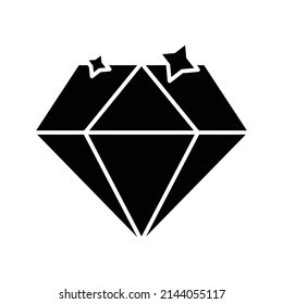 Diamond Vector icon which is suitable for commercial work and easily modify or edit it

