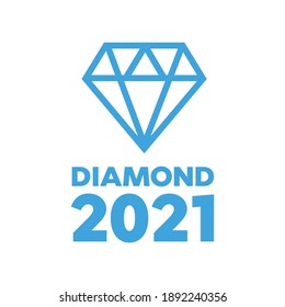 Iconos vectoriales de diamantes establecidos. Signo vectorial de contorno de diamante 