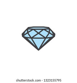 Diamond vector illustration