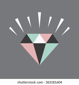 diamond vector illustration