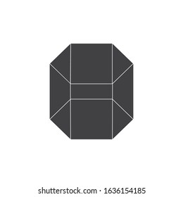 Diamond vector illustration icon logo template