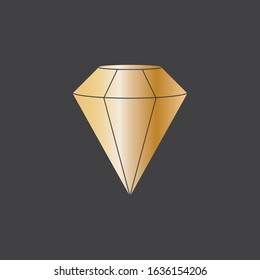 Diamond vector illustration icon logo template