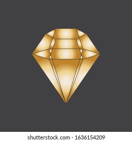 Diamond vector illustration icon logo template