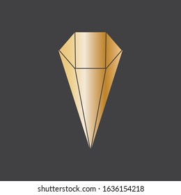 Diamond vector illustration icon logo template