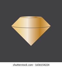 Diamond vector illustration icon logo template