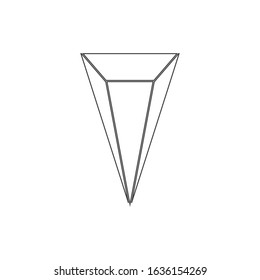 Diamond vector illustration icon logo template