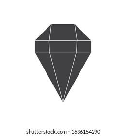 Diamond vector illustration icon logo template
