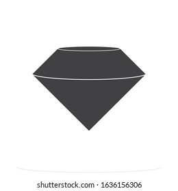 Diamond vector illustration icon logo template