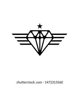 Diamond Vector Illustration Logo Template
