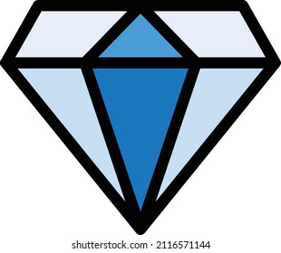 Diamante Vektorgrafik auf transparentem Hintergrund.Premium-Qualität symmbols.Stroke Vektorsymbol für Konzept und Grafikdesign.