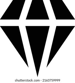 Diamante Vektorgrafik auf transparentem Hintergrund.Symbole in Premium-Qualität.Glyphen Vektorsymbol für Konzept und Grafikdesign.