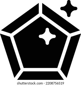 diamond Vector illustration on a transparent background. Premium quality symbols. Gyliph vector icon for concept and graphic design.