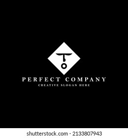 Logo del vector de diamantes con cara étnica o tribal. Logotipo para productos de lujo y marca.
