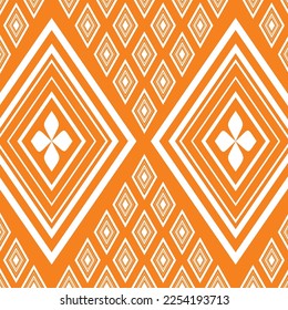 diamond vector patern oriental style monochrome style