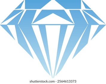 Diamond Vector Simple Color Design