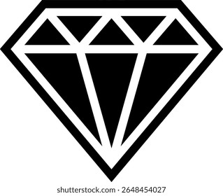 diamond vector. symbol, sign, icon