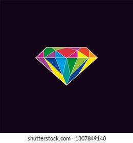 diamond vector for your company