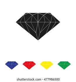 Diamond vektor icon