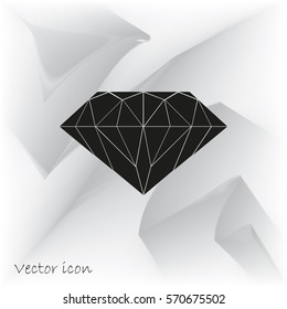 Diamond vektor icon