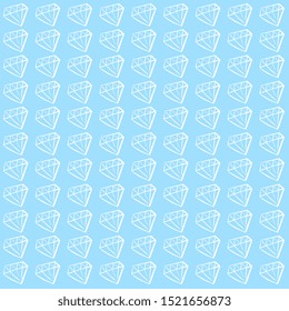 Papel mural de diamante, ilustración, vector sobre fondo blanco.