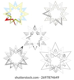 Icono de tejido de diamante. Patrón de Vector detallado. Forma de contorno negro. Diseño de fondo blanco. EPS 10.