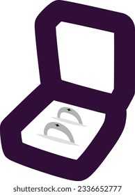 
diamond wedding ring in a box 1