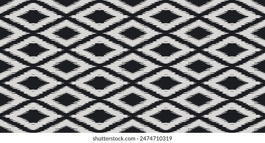 Diamond white black mesh net mirror , Ethnicity botanical fashion colorful drawing beautiful textile ornamental ogee endless ornament seamless trendy endless pattern illustration stripe vector print 