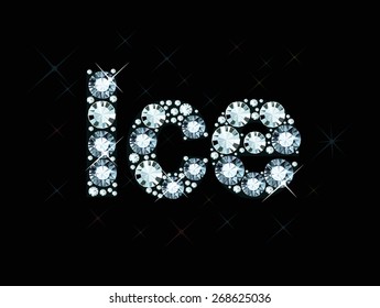 Diamond word ice