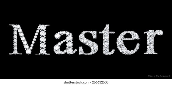 diamond words online.Vector illustration.