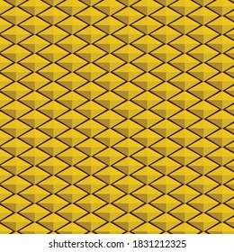 Diamond Yellow gold pattern background geometry
