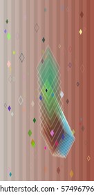 diamonds art background