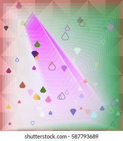 diamonds art background
