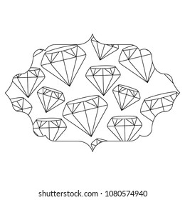 diamonds design concept