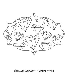 diamonds design concept