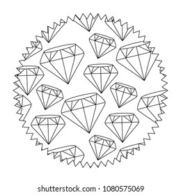 diamonds design concept
