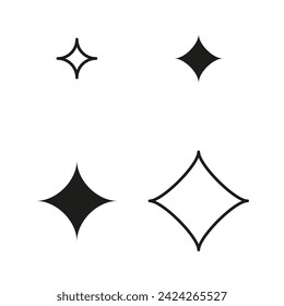 Diamonds-Element. Vektorgrafik. EPS 10.