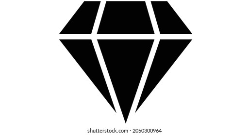 diamonds flat color black shape 