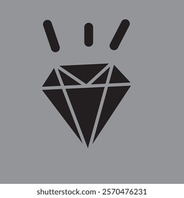diamonds icon set. diamond collection icon vector illustration