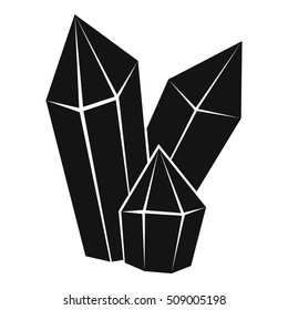 Diamonds icon. Simple illustration of diamonds vector icon for web