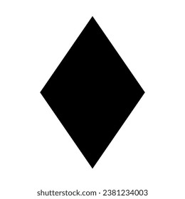 Diamonds icon. Vector illustration isolated on white background