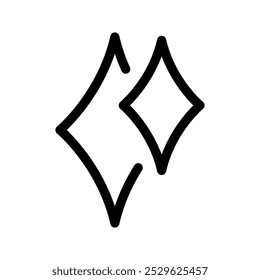 Ilustração de design de símbolo de vetor de ícone de diamantes