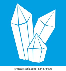 Diamonds icon white