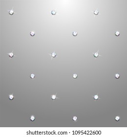 Diamonds on light gray background