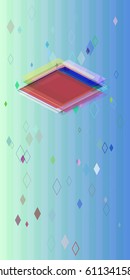 diamonds pattern art
