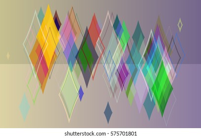 diamonds pattern design