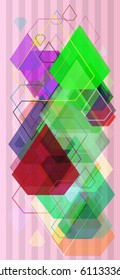 diamonds pattern elements