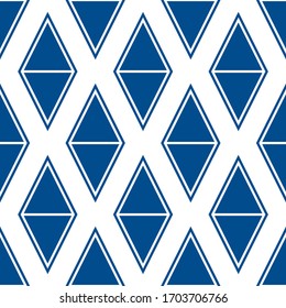 Diamonds, rhombuses, lozenges, tiles seamless pattern. Ethnic ornate. Folk ornament. Geometric image. Tribal wallpaper. Geometrical background. Retro motif. Ethnical textile print. Abstract vector