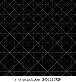 Diamonds, rhombuses, triangles, crossing lines seamless pattern. Geometric image. Folk ornament. Ethnic ornate. Tribal wallpaper. Geometrical background. Retro motif backdrop. Ethnical textile print